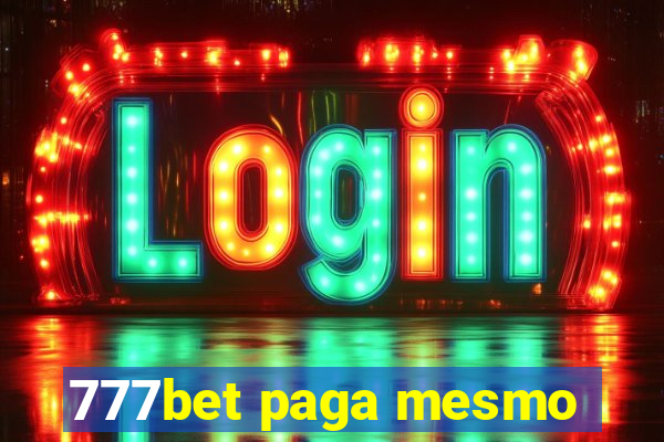 777bet paga mesmo